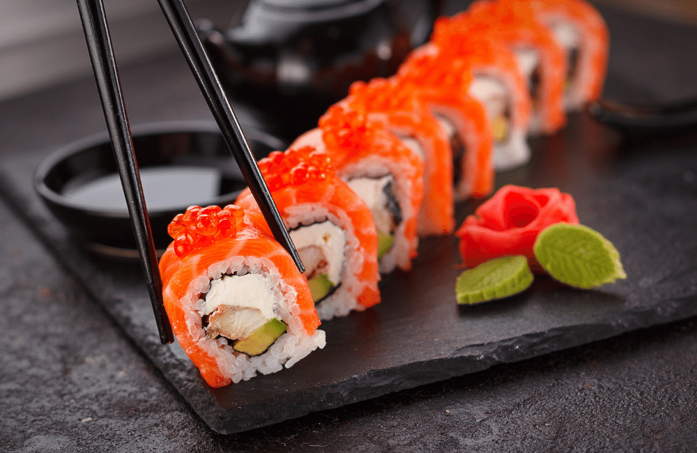 Sushi tabağı.