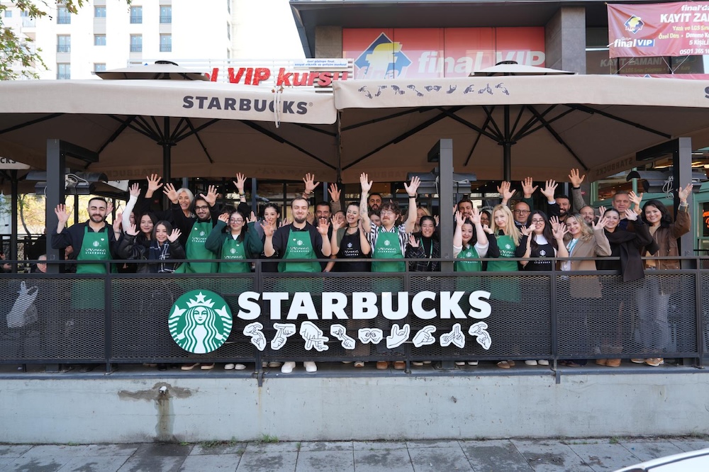 Starbucks’tan Türkiye’de Bir İlk: İşaret Dili Konseptli Mağaza | HORECA TREND
