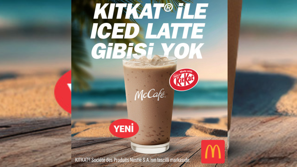 McDonald’s Türkiye, KITKAT® Ailesini Iced Latte ile Genişletti | HORECA TREND
